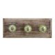 Soft Green Ceramic Wooden Hooks